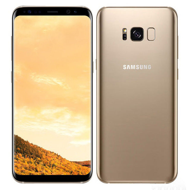 Original Unlocked Samsung Galaxy S8 Mobile Phone 5.8'' 12.0MP 4G RAM 64G ROM 4G LTE Octa core 3000mAh Fingerprint Smartphone