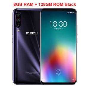Original Meizu 16T Mobile Phone 6.5 inch 6GB RAM 128GB ROM Snapdragon 855 Octa-core Android 9.0 Triple Camera 4500mAh Samrtphone