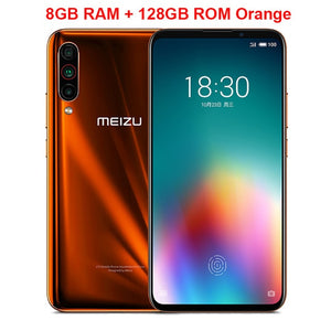 Original Meizu 16T Mobile Phone 6.5 inch 6GB RAM 128GB ROM Snapdragon 855 Octa-core Android 9.0 Triple Camera 4500mAh Samrtphone