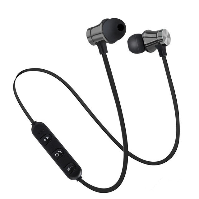 Magnetic Wireless bluetooth Earphone XT11 music headset with Mic For iPhone Samsung Xiaomi