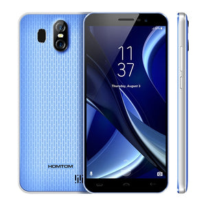 Original versio HOMTOM S16 Fingerprint Mobile Phone Android 5.5" Screen 2G RAM 16G ROM 13MP MTK6580 Quad-Core 3000mAh Smartphone