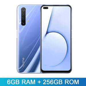 realme X50 X 50 5G 8GB 128GB 6.57'' Moblie Phone Snapdragon 765G Octa Core 64MP Quad Camera Cellphone VOOC 30W Fast Charger