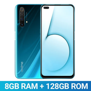 realme X50 X 50 5G 8GB 128GB 6.57'' Moblie Phone Snapdragon 765G Octa Core 64MP Quad Camera Cellphone VOOC 30W Fast Charger