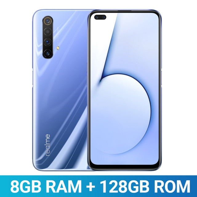 realme X50 X 50 5G 8GB 128GB 6.57'' Moblie Phone Snapdragon 765G Octa Core 64MP Quad Camera Cellphone VOOC 30W Fast Charger