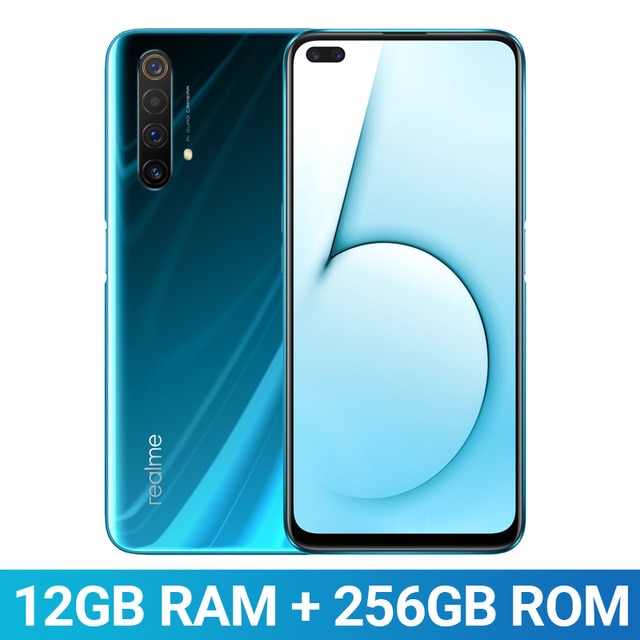 realme X50 X 50 5G 8GB 128GB 6.57'' Moblie Phone Snapdragon 765G Octa Core 64MP Quad Camera Cellphone VOOC 30W Fast Charger