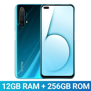 realme X50 X 50 5G 8GB 128GB 6.57'' Moblie Phone Snapdragon 765G Octa Core 64MP Quad Camera Cellphone VOOC 30W Fast Charger