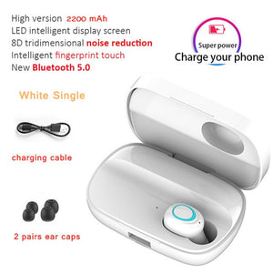 Bluetooth Wireless Earphones Headphones Earbuds Touch Control Sport Headset Noise Cancel Earphone Headphone